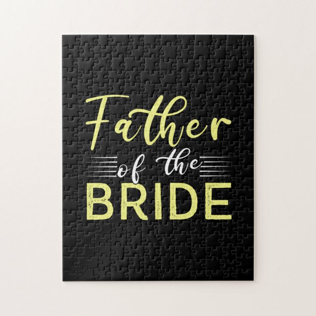 Grandpa Gift | Father Of The Bride Jigsaw Puzzle (Vertical)