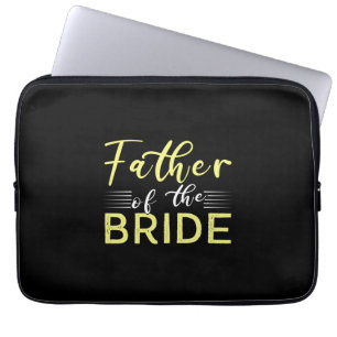 Grandpa Gift   Father Of The Bride Laptop Sleeve