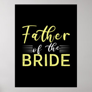 Grandpa Gift   Father Of The Bride Poster