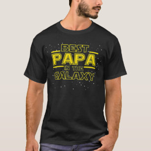 Grandpa Gift for Papa, Best Papa in the Galay T-Shirt