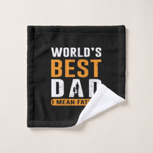 Grandpa Gift I Mean Father Wash Cloth