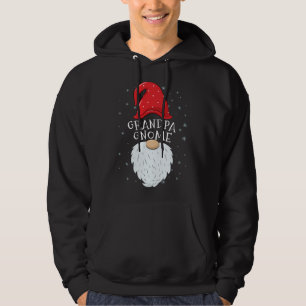 Grandpa Gnome Funny Matching Family Christmas Hoodie