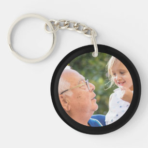 Grandpa Grandchildren Create your own Photo Key Ring