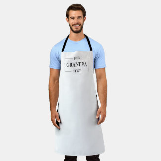 Grandpa Grandfather Birthday Personalised Gift  Apron