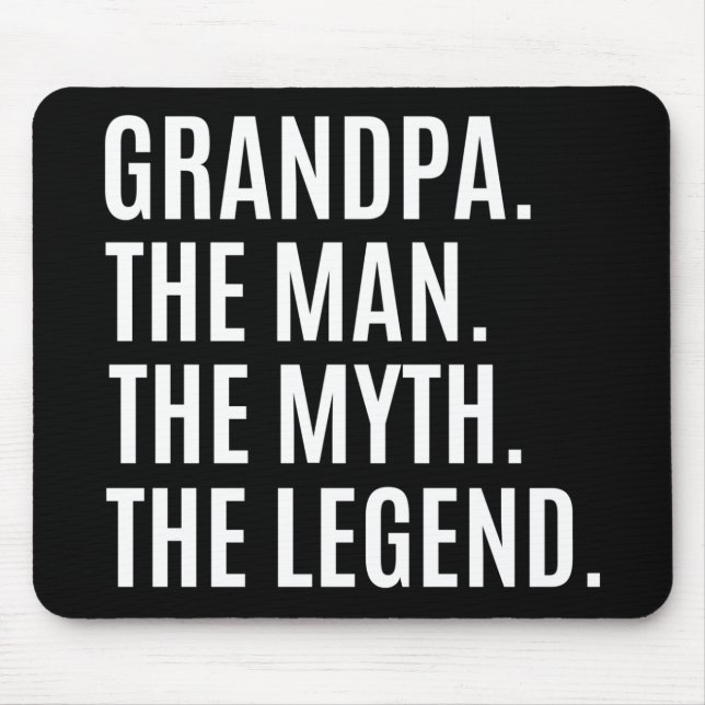 Grandpa/Grandfather Gift Mouse Pad (Front)
