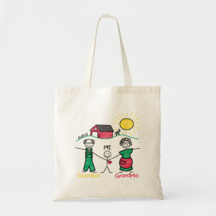 Grandpa Grandma & Me Tote Bag