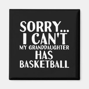 Grandpa Grandma _ My Granddaughter Has Basball Magnet