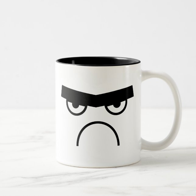 Grandpa Grumpalumpagus Two-Tone Coffee Mug (Right)