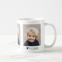 Grandpa I love You 3 Photo Elegant Simple