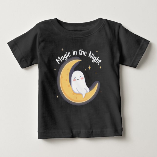 Grandpa in the Moon – Cute Dreamy Kids T-Shirt Gif (Front)