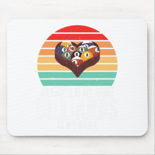 Grandpa Is My Name Billiards Is My Game Billiards  Mouse Pad