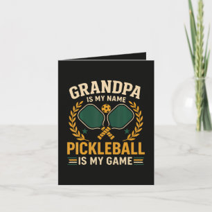 Grandpa Is My Name Holiday Card