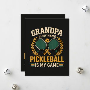 Grandpa Is My Name Holiday Card