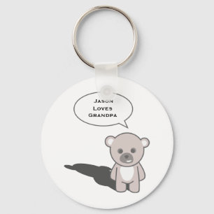 Grandpa Keychain1(Personalise) Key Ring