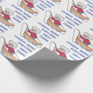 Grandpa Knows Wrapping Paper