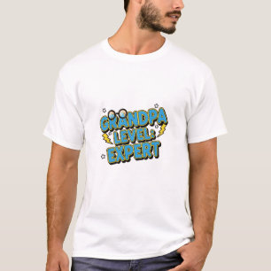 grandpa level expert (cartoon style) T-Shirt