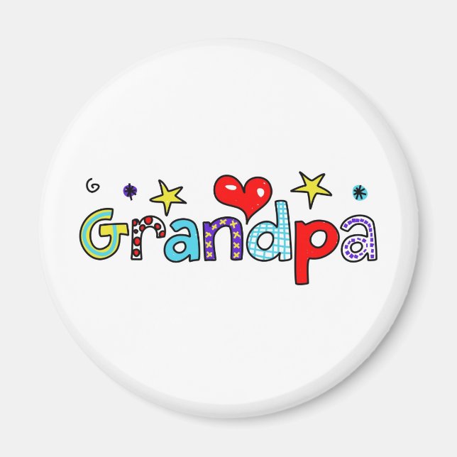 Grandpa Magnet (Front)