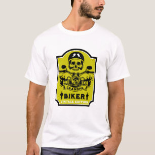 Grandpa Motorbike Rider T-Shirt