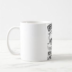 grandpa motorcycle funny llama gifts funny yoga cl coffee mug
