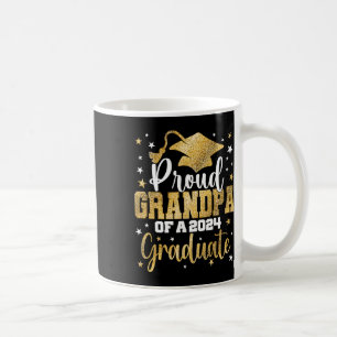 Grandpa Of A 2024 Graduate Cl Senior Graduation Coffee Mug