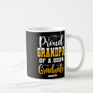 Grandpa Of A Cl Of 2024 Graduate Senior Grandpa  Coffee Mug