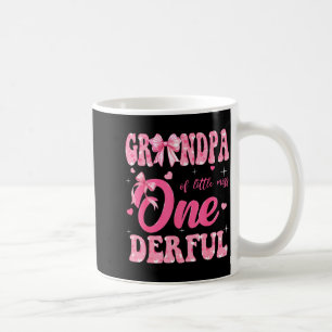 Grandpa of Little Miss Onederful 1st Birthday Girl Coffee Mug