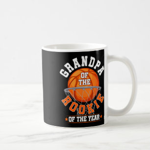 Grandpa Of Rookie 1st Birthday Sketll Family Match Coffee Mug