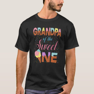 Grandpa Of Sweet One 1st Birthday Matching Family T-Shirt