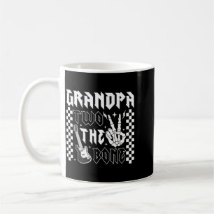 Grandpa Of The Bad Two The Bone Birthday 2 Years Coffee Mug