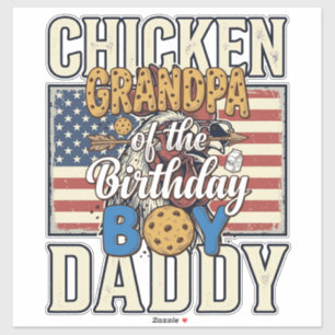 Grandpa of the Birthday Boy Cookie Milk Shirt Desi