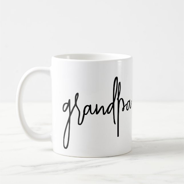 Grandpa of the bride  coffee mug (Left)