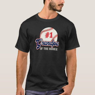 Grandpa Of The Rookie Rookie Of The Year Baseball T-Shirt