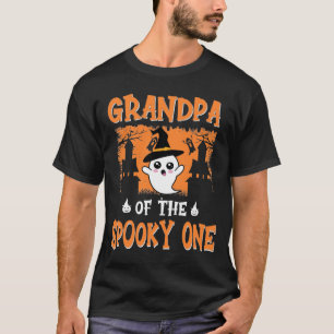  Grandpa of the Spooky One, 1St Birthday Halloween T-Shirt