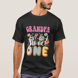 Grandpa Of The Sweet One First Birthday Donut Part T-Shirt