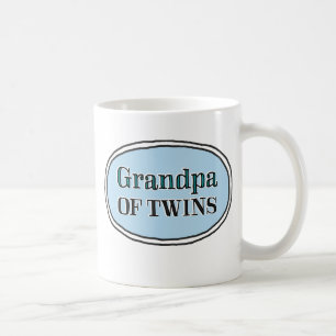 GRANDPA OF TWINS COFFEE MUG