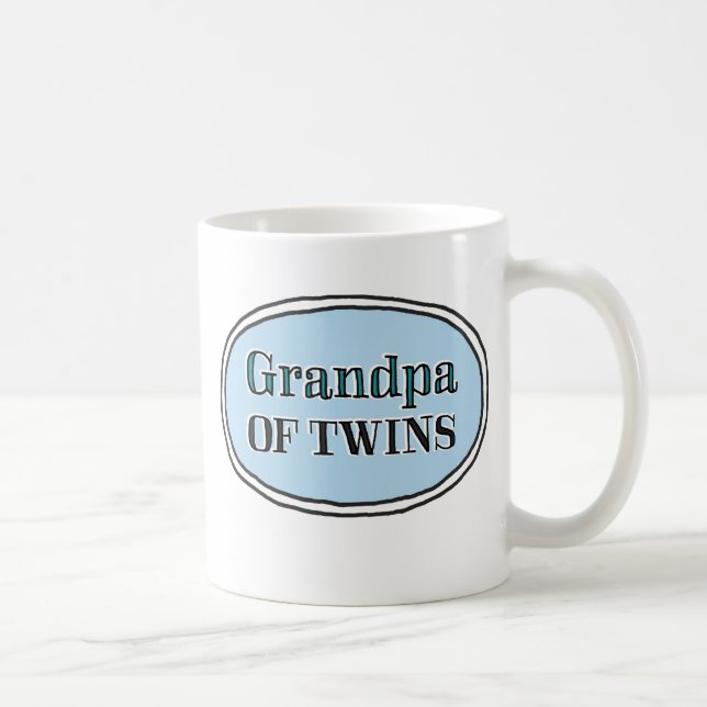 GRANDPA OF TWINS COFFEE MUG (Right)