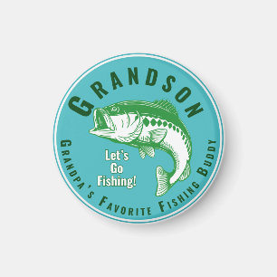 Grandpa’s Favourite Fishing Buddy Magnet