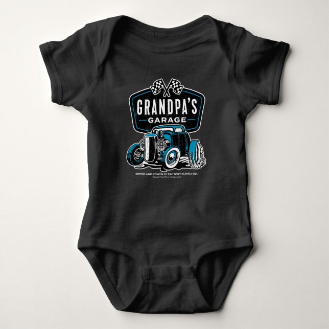 Grandpa’s Garage GG001 Baby Bodysuit (Front)