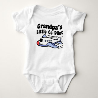 Grandpa’s Little Co-Pilot Baby Bodysuit
