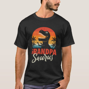 Grandpa Saurus Dinosaur Grandpa Grandpasaurus T-Shirt