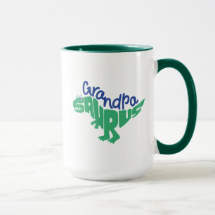 Grandpa Saurus Graphic Mug
