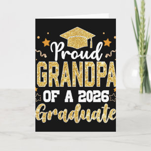 Grandpa Senior 2026 Proud Grandpa Of A Cl 2026 Gra Card