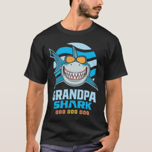 Grandpa Shark Tee. Doo Doo Doo Gift T-Shirt