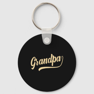 Grandpa Shirt Vintage Father’s Day For G-pa Grandp Key Ring