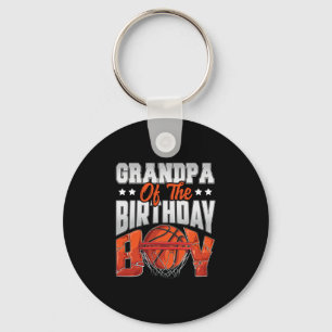 Grandpa Sketll Birthday Boy Family Ller B-day Part Key Ring