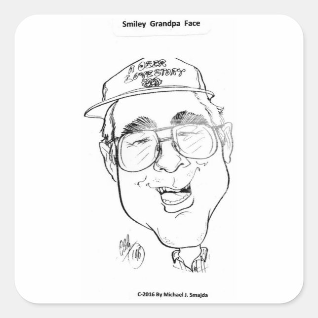 Grandpa Sticker (Front)