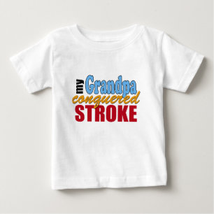 Grandpa Stroke Survivor Baby T-Shirt