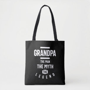 Grandpa The Man The Myth The Legend Tote Bag