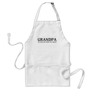 Grandpa The Myth The Man The Legend Standard Apron