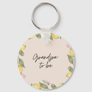 Grandpa-to-be Key Ring